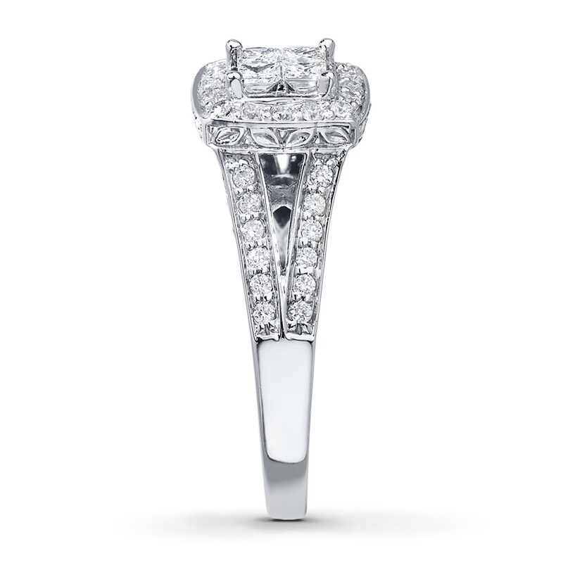 Previously Owned Ring 3/4 ct tw Diamonds 14K White Gold