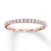 Previously Owned Diamond Band 1/4 ct tw 10K Rose Gold