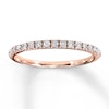 Thumbnail Image 0 of Previously Owned Diamond Anniversary Band 1/4 ct tw Round-cut 10K Rose Gold