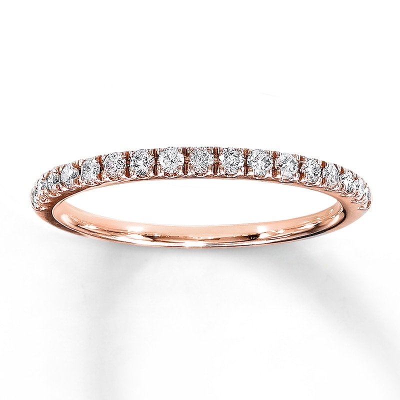 Previously Owned Diamond Band 1/4 ct tw 10K Rose Gold