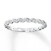 Thumbnail Image 1 of Previously Owned Anniversary Ring 1/10 ct tw Round-cut Diamonds 14K White Gold