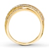 Thumbnail Image 2 of Previously Owned Anniversary Band 1/2 ct tw Round-cut Diamonds 10K Yellow Gold