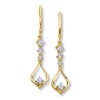Thumbnail Image 2 of Previously Owned Diamond Earrings 1/10 ct tw 10K Yellow Gold