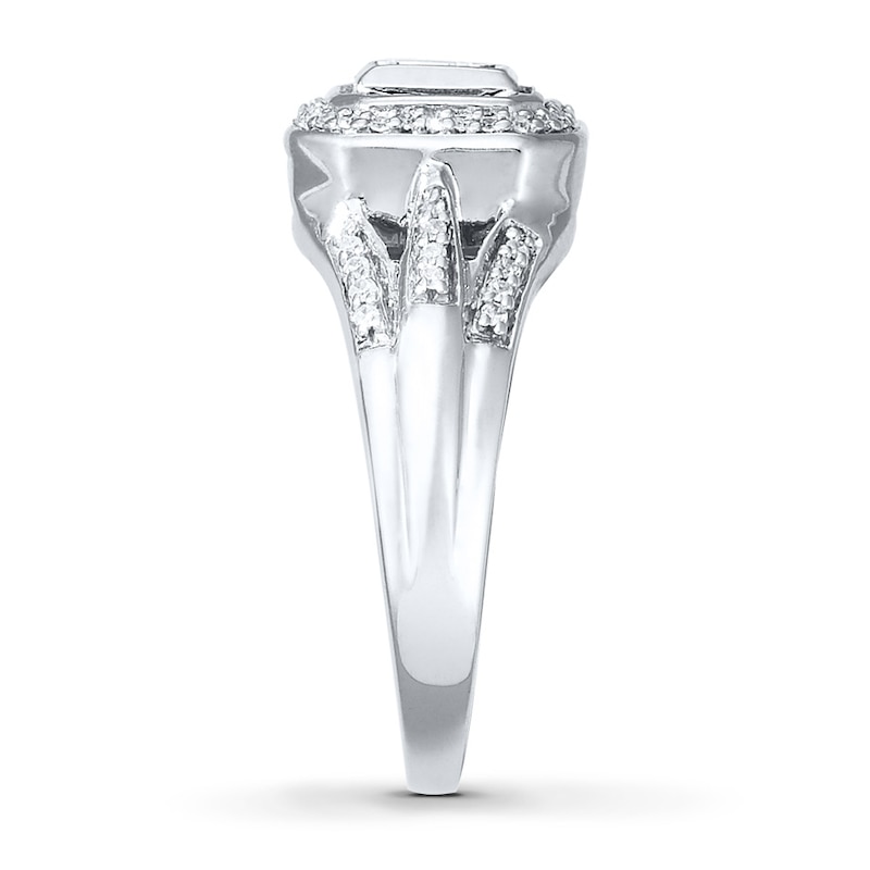 Main Image 3 of Previously Owned Ring 1/4 ct tw Diamonds Sterling Silver