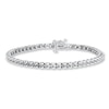 Thumbnail Image 1 of Previously Owned Bracelet 1/2 ct tw Diamonds 10K White Gold 7.25"