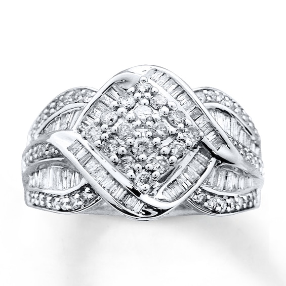 Previously Owned Diamond Ring 1 ct tw 10K White Gold