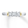 Thumbnail Image 1 of Previously Owned Diamond Ring 1/8 ct tw Sterling Silver & 10K Yellow Gold