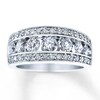 Thumbnail Image 1 of Previously Owned Diamond Anniversary Band 2 ct tw Round-cut 14K White Gold