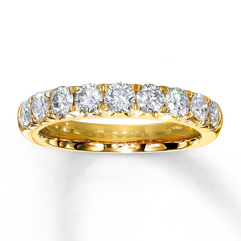 Main Image 1 of Previously Owned Diamond Anniversary Band 1 ct tw Round-cut 14K Yellow Gold