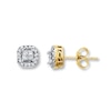 Thumbnail Image 0 of Previously Owned Diamond Earrings 1/4 carat tw 10K Yellow Gold