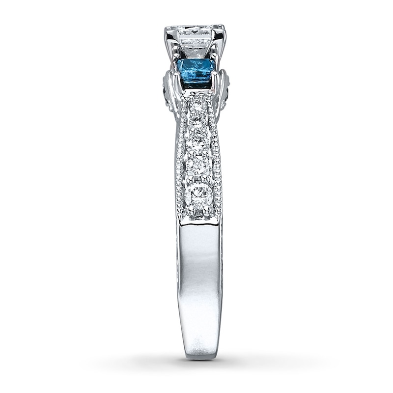 Main Image 3 of Previously Owned Ring 1 carat tw Diamonds 14K White Gold