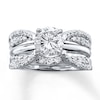 Thumbnail Image 3 of Previously Owned Diamond Enhancer Ring 1/2 ct tw 14K White Gold