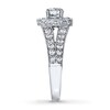 Thumbnail Image 3 of Previously Owned Diamond Engagement Ring 1-3/8 ct tw Round-cut 14K White Gold