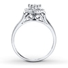 Thumbnail Image 1 of Previously Owned Ring 3/8 ct tw Diamonds 10K White Gold