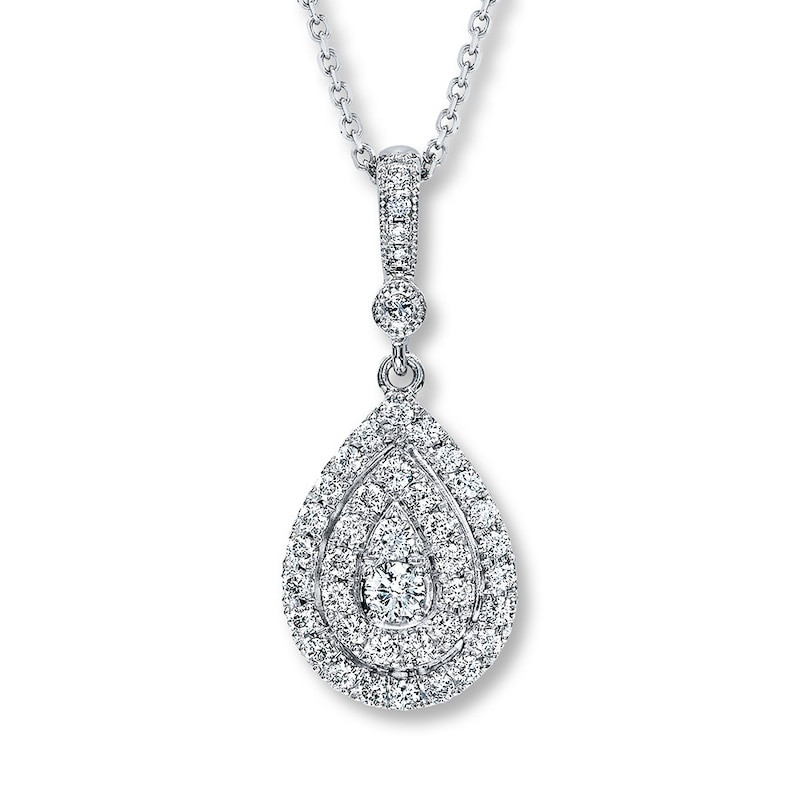 Main Image 1 of Previously Owned Neil Lane Designs 1/2 ct tw Diamonds 14K White Gold Necklace