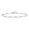Thumbnail Image 0 of Previously Owned Diamond Bracelet 1/2 ct tw Round-cut 10K White Gold