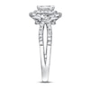 Thumbnail Image 2 of Previously Owned Diamond Engagement Ring 1 ct tw Emerald-cut 14K White Gold