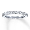 Thumbnail Image 1 of Previously Owned Diamond Anniversary Band 3/4 ct tw Round-cut 14K White Gold