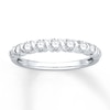 Thumbnail Image 0 of Previously Owned Anniversary Band 1/2 ct tw Round-cut Diamonds 14K White Gold