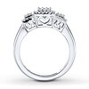 Thumbnail Image 2 of Previously Owned Diamond Mom Ring 1/6 ct tw Sterling Silver