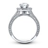 Previously Owned Neil Lane Engagement Ring 2 ct tw Cushion, Princess & Round-cut Diamonds 14K White Gold