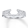 Thumbnail Image 1 of Previously Owned Diamond Enhancer Ring 1/6 ct tw Round-Cut 14K White Gold