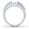 Thumbnail Image 2 of Previously Owned Diamond Enhancer Ring 1/6 ct tw Round-Cut 14K White Gold