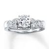 Thumbnail Image 4 of Previously Owned Diamond Enhancer Ring 1/6 ct tw 14K White Gold