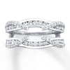 Previously Owned Enhancer Ring 3/4 cttw Diamonds 14K White Gold