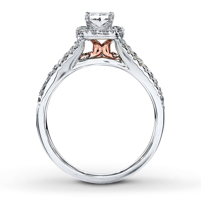 Main Image 2 of Previously Owned Diamond Ring 1-1/5 cts tw 14K Two-Tone Gold