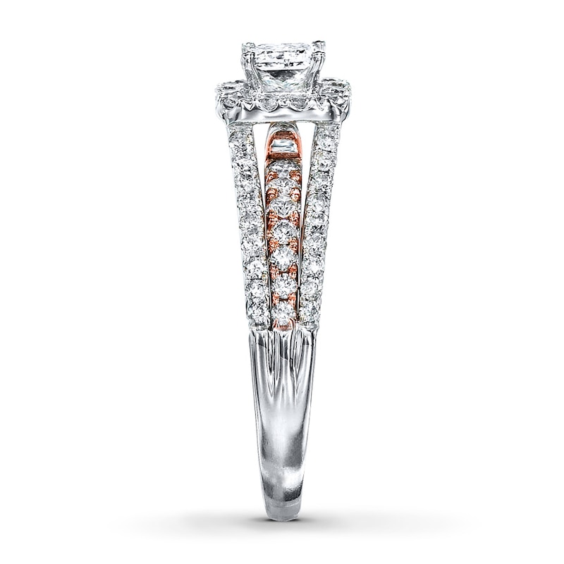 Main Image 3 of Previously Owned Diamond Ring 1-1/5 cts tw 14K Two-Tone Gold