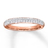 Thumbnail Image 1 of Previously Owned Anniversary Band 1/3 ct tw Round-cut Diamonds 10K Rose Gold