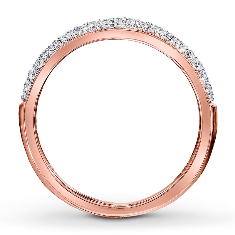 Main Image 2 of Previously Owned Anniversary Band 1/3 ct tw Round-cut Diamonds 10K Rose Gold