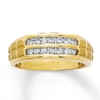 Thumbnail Image 1 of Previously Owned Ring 1/4 ct tw Round-cut Diamonds 10K Yellow Gold