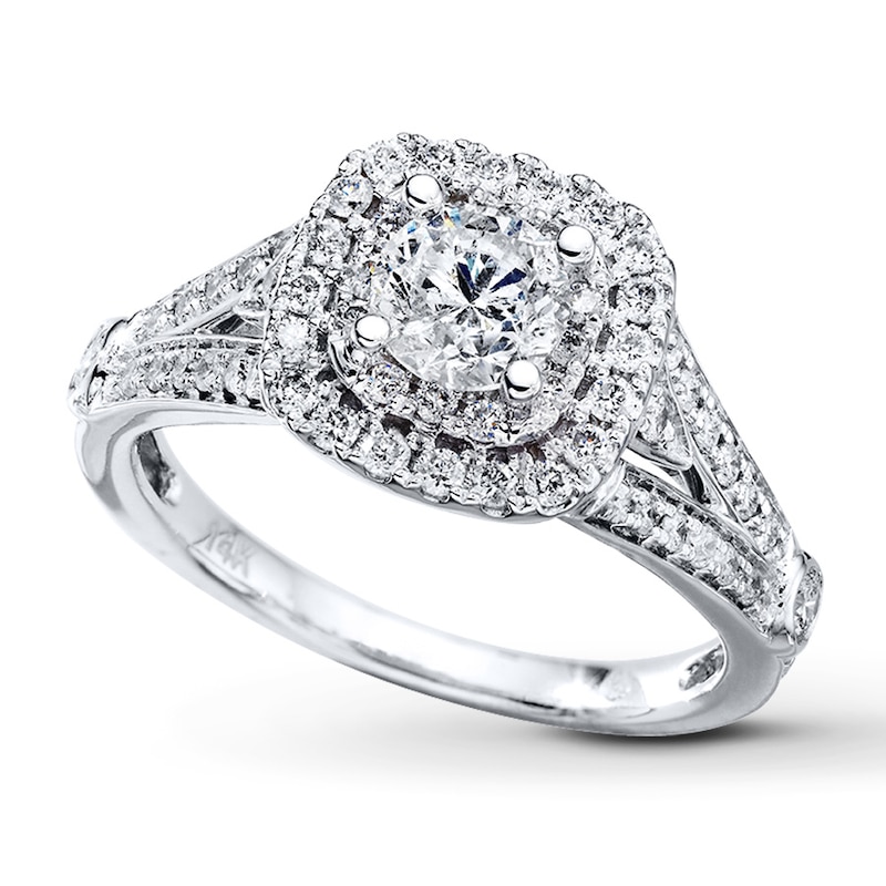 Main Image 1 of Previously Owned Diamond Ring 1-1/5 cts tw 14K Gold