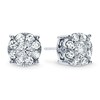 Thumbnail Image 0 of Previously Owned Diamond Earrings 1 ct tw Round-cut 14K White Gold