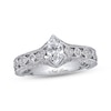 Thumbnail Image 1 of Previously Owned Neil Lane Diamond Engagement Ring 3/4 ct tw Marquise & Round-cut 14K White Gold Size 5