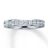 Thumbnail Image 0 of Previously Owned Anniversary Band 1/2 ct tw Round-cut Diamonds 14K White Gold