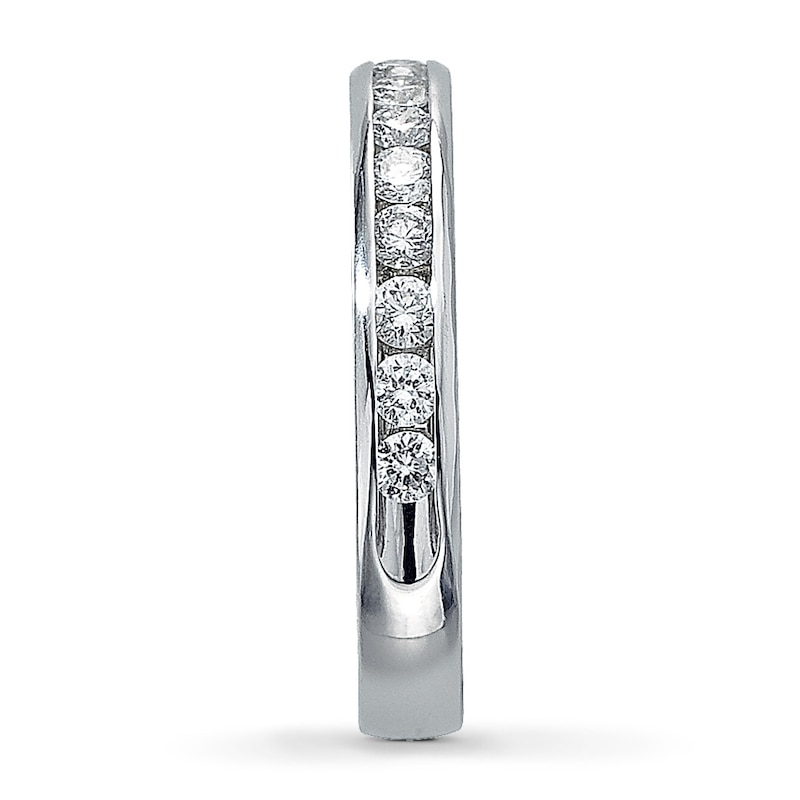 Previously Owned Anniversary Band 1/2 ct tw Round-cut Diamonds 14K White Gold
