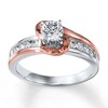 Thumbnail Image 0 of Previously Owned Diamond Ring 5/8 ct tw 14K Two-Tone Gold