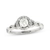 Thumbnail Image 0 of Previously Owned Diamond Twist Engagement Ring 5/8 ct tw Round-cut 14K White Gold