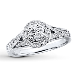 Previously Owned Diamond Ring 5/8 ct tw 14K White Gold