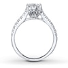 Previously Owned Diamond Engagement Ring 1 ct tw 14K White Gold