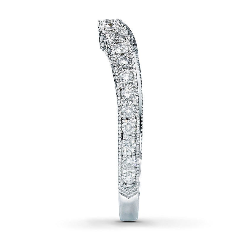 Main Image 3 of Previously Owned Neil Lane Diamond Band 1/3 ct tw 14K White Gold Size 5