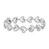 Thumbnail Image 1 of Previously Owned Diamond Bracelet 1/15 ct Sterling Silver 7.5"