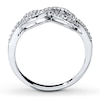 Previously Owned Ring 1/5 ct tw Diamonds 10K White Gold