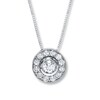 Thumbnail Image 1 of Previously Owned Diamond Necklace 1 ct tw 14K White Gold