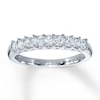 Thumbnail Image 1 of Previously Owned Women's Diamond Band 5/8 ct tw Princess-cut 18K White Gold