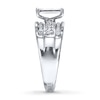 Thumbnail Image 3 of Previously Owned Diamond Engagement Ring 1/4 ct tw Round-cut 10K White Gold