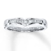 Previously Owned Ring 3/8 ct tw Diamonds 14K White Gold